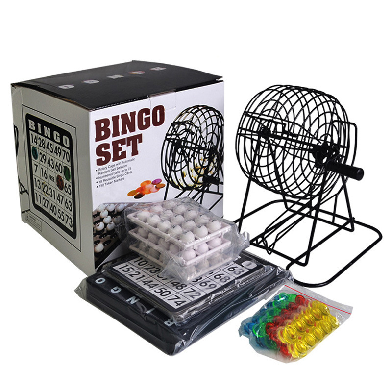 Party Games For Adults Large Group - بينغو اليانصيب آلة الصلب البنغو لعبة
