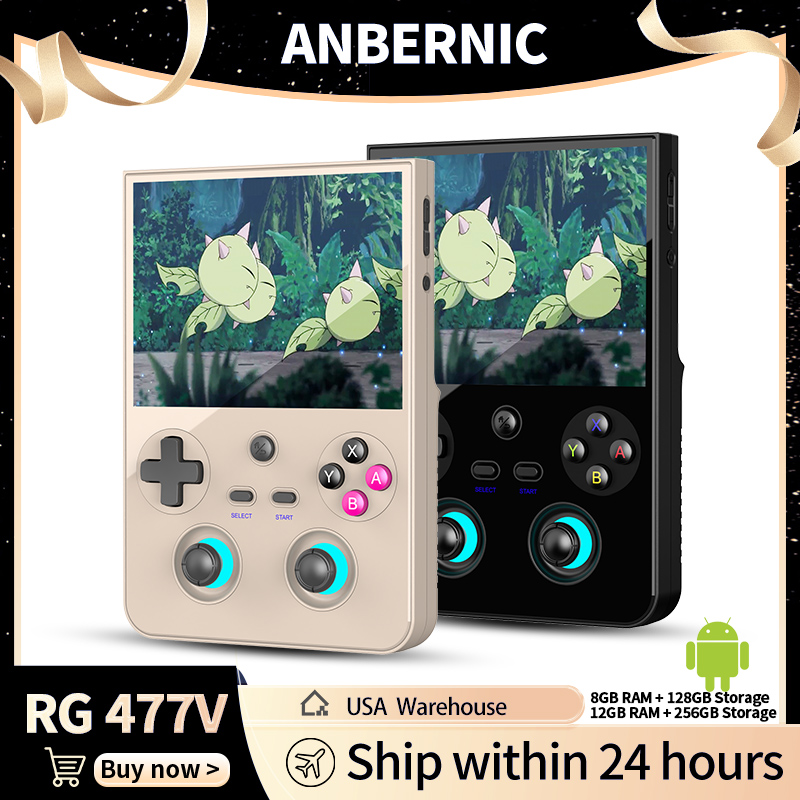 Party Games Android - جهاز ألعاب محمول ANBERNIC RG 477V