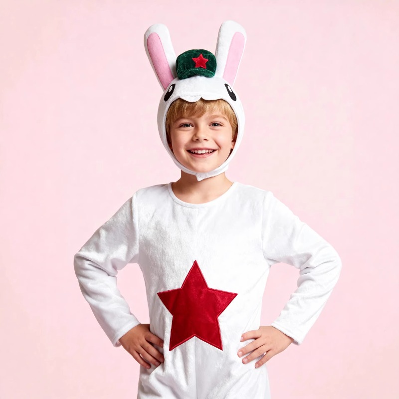 Party Games Easter For Kids - زي عيد الفصح الأبيض للأطفال مع