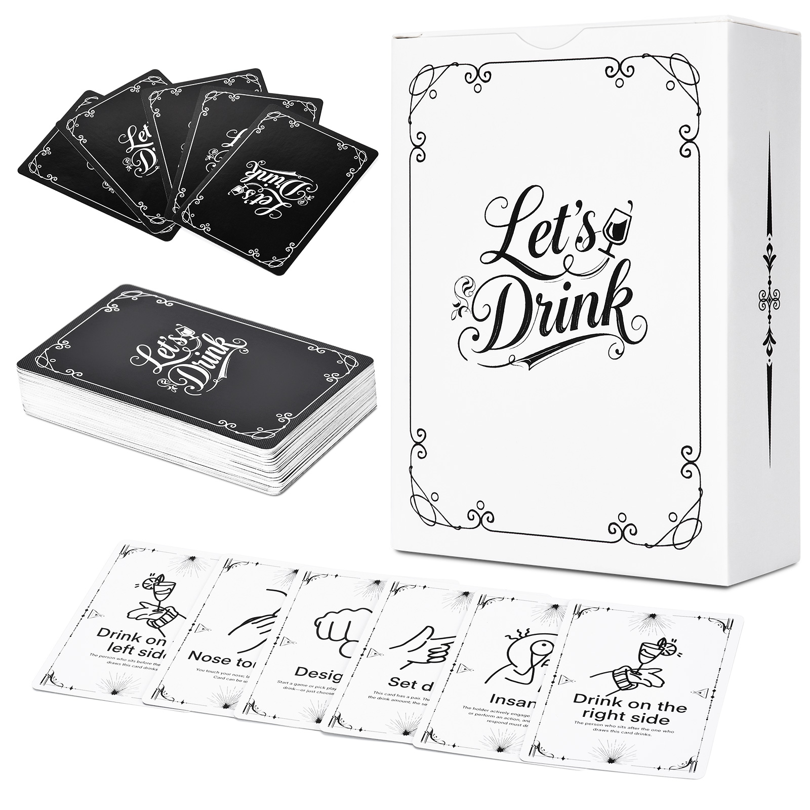 Party Games Night - بطاقات ألعاب الشرب للبالغين - 52