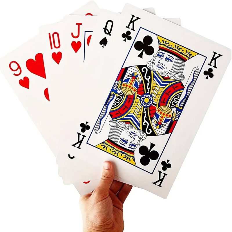 Party Games Juego - أوراق اللعب المتضخم جامبو 4x ألعاب