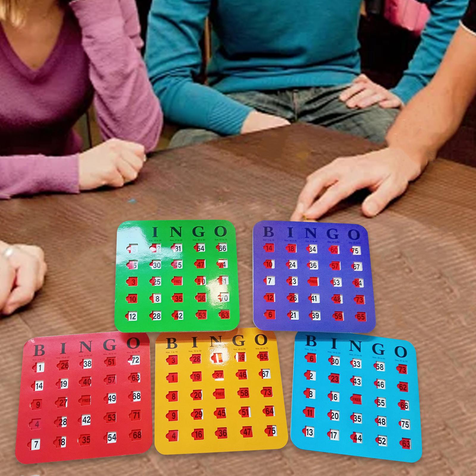 5 قطع من بطاقات ألعاب البنغو ا - مراجعة Party Games For Adults Large Group وسعره