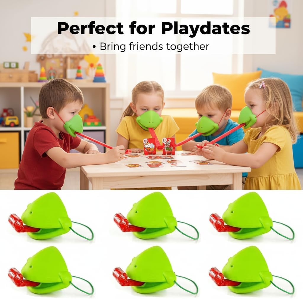 6 مجموعات من لعبة رماية لسان ا - مراجعة Party Games Easter For Kids وسعره