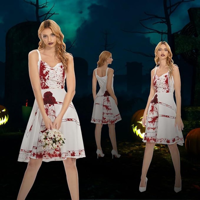 زي تنكري للهالوين بطبعة شبح مل - مراجعة Zombie Party Games وسعره