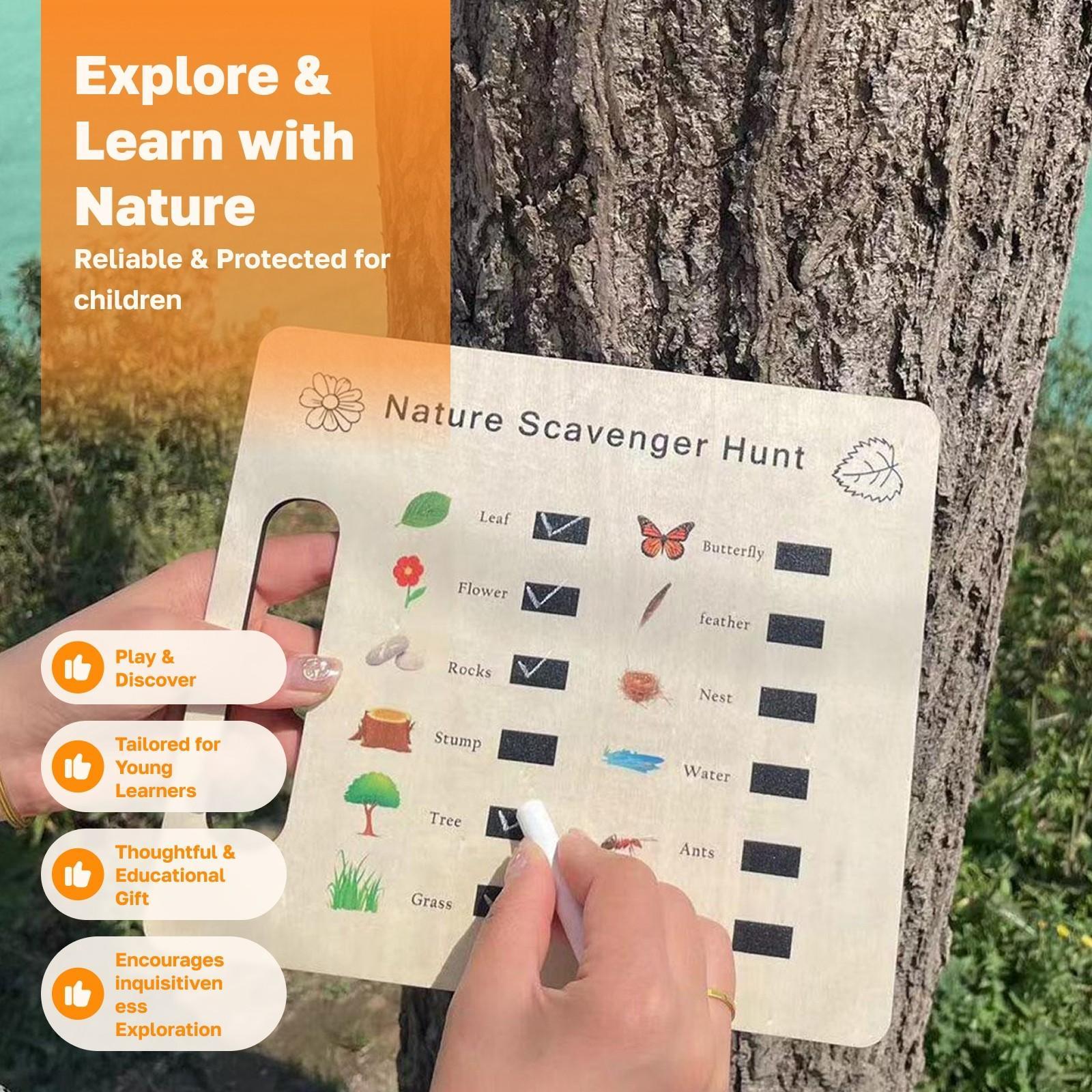 ألعاب استكشاف الطبيعة ابحث عن  - مراجعة Scavenger Hunt Card وسعره