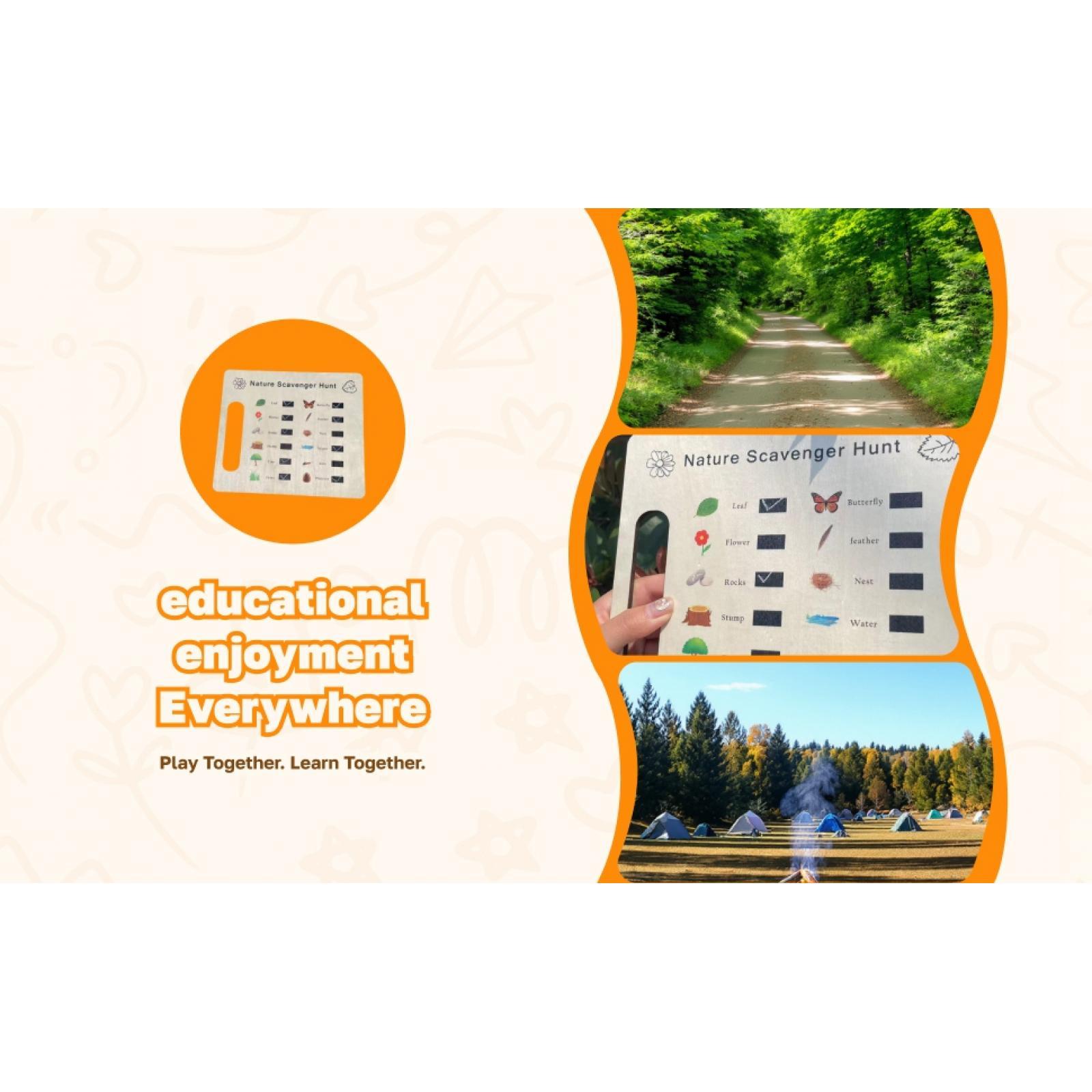 ألعاب استكشاف الطبيعة ابحث عن  - مراجعة Scavenger Hunt Card وسعره