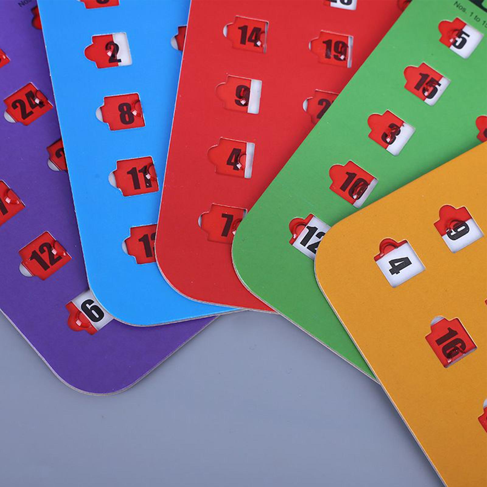 5 قطع من بطاقات لعبة البينجو ك - مراجعة Party Games For Adults Large Group وسعره