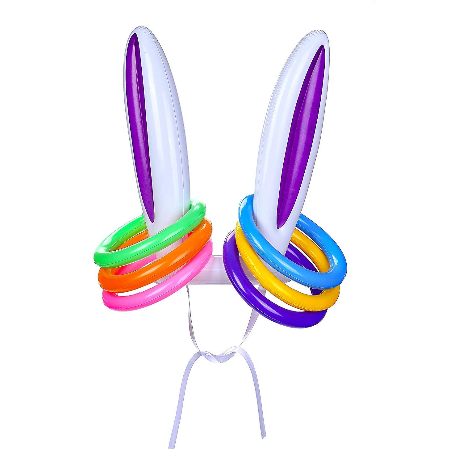 نفخ الحصان عصا يونيكورن قوس قز - مراجعة Party Games Easter For Kids وسعره