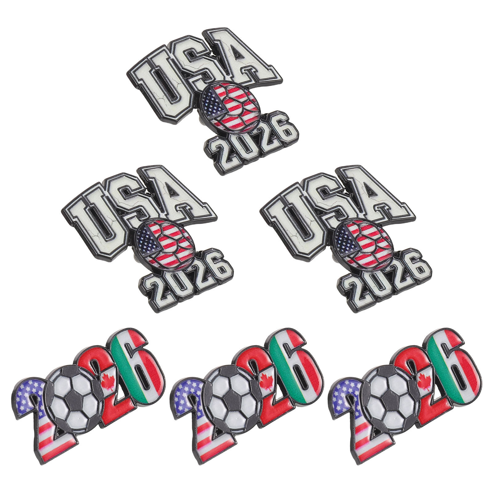 6 قطع من دبابيس الياقة المعدني - مراجعة Party Games Usa وسعره
