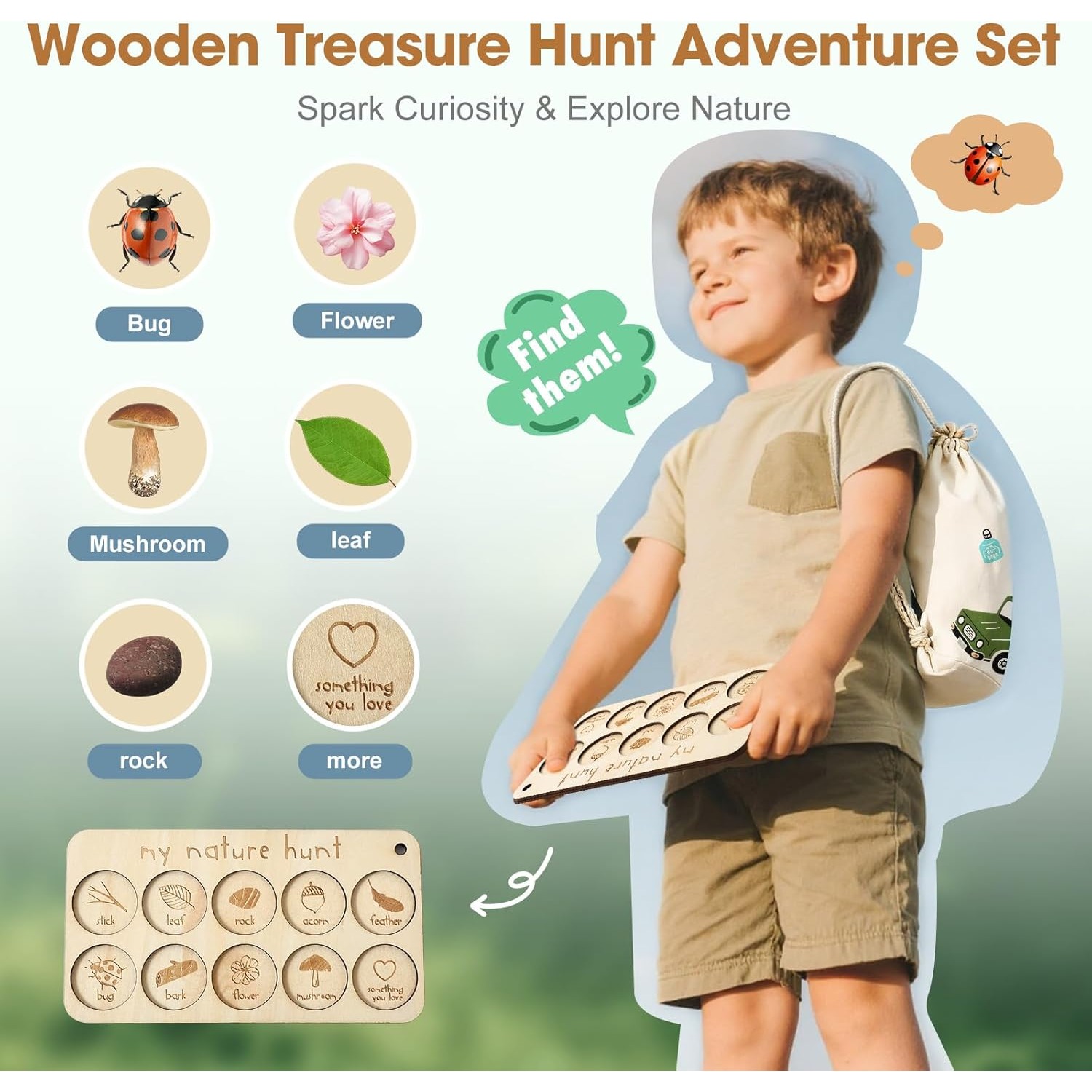 مجموعة أدوات التقاط الحشرات لل - مراجعة Scavenger Hunt Card وسعره