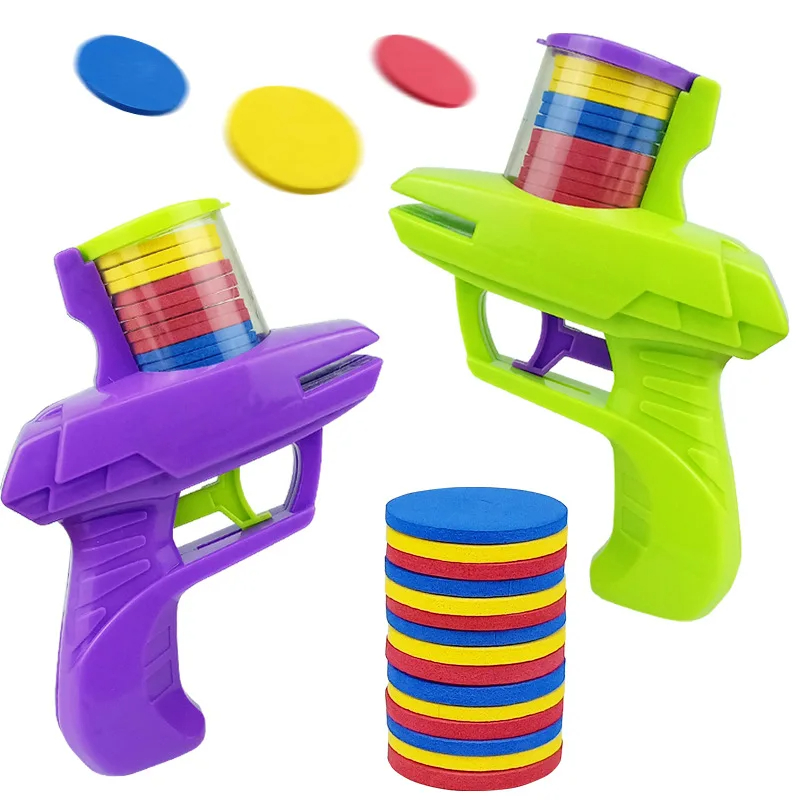 مسدس قاذف أقراص طائرة ناعم من  - مراجعة Party Games Indoor For 6 12 Year Olds وسعره